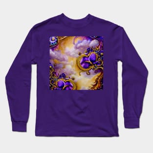 Purple Iris - Botanicals 10 Long Sleeve T-Shirt